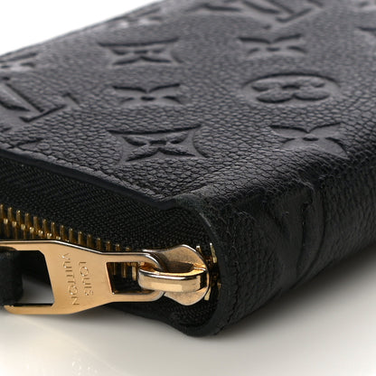 Louis Vuitton Empreinte Zippy Wallet Black 8 of 16