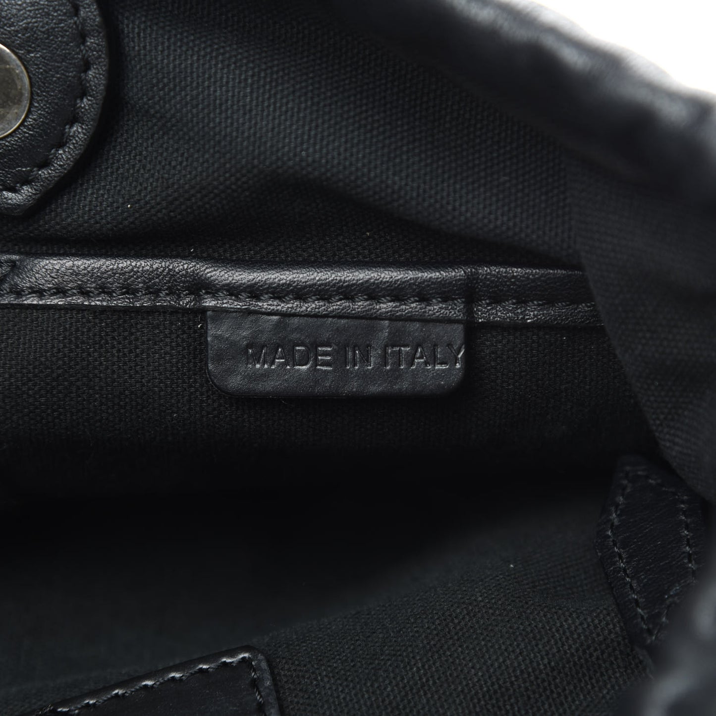 Calfskin House Check Little Crush Black
