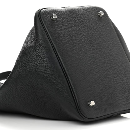 Hermes Taurillon Clemence Picotin Lock 26 GM Black 9 of 11