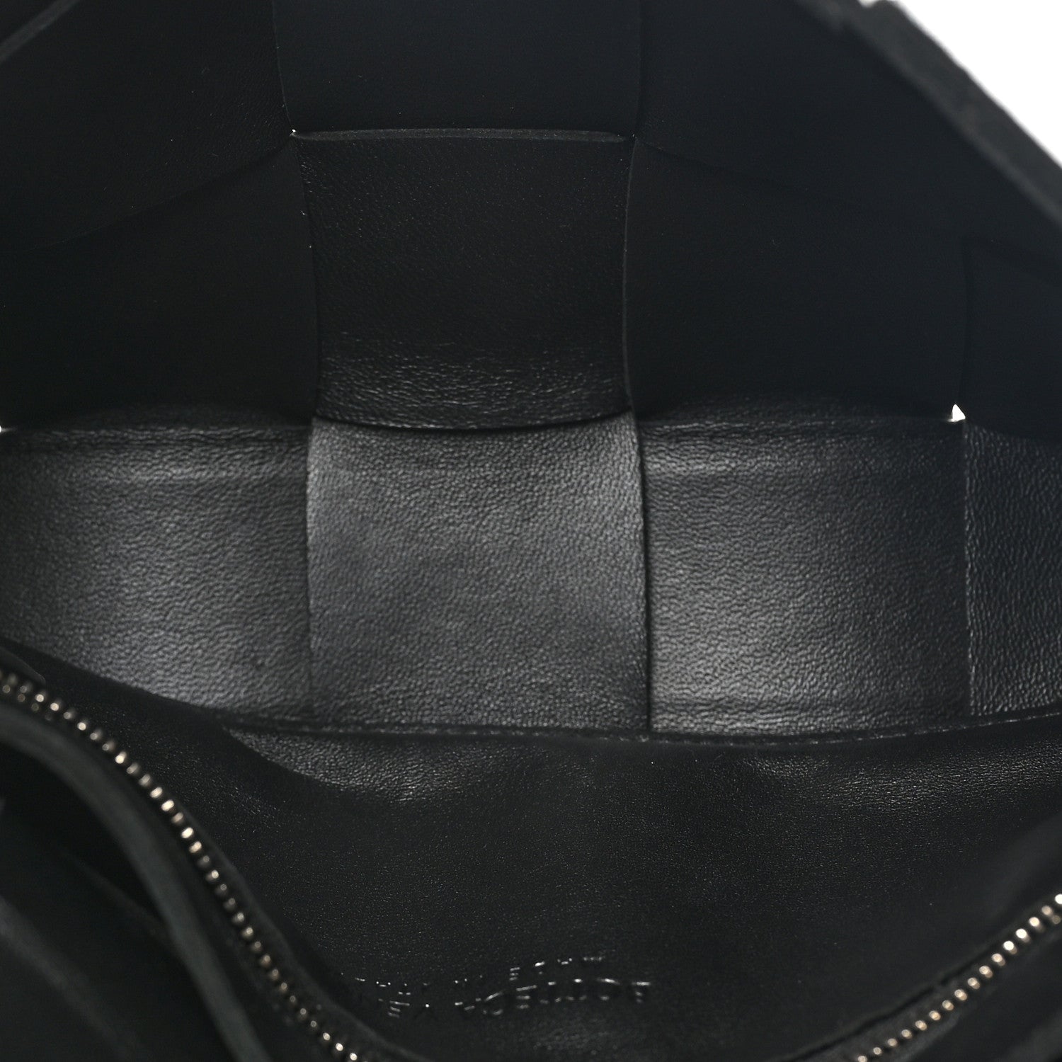 Bottega Veneta Lambskin Maxi Intrecciato Cassette Crossbody Bag Black 6 of 9