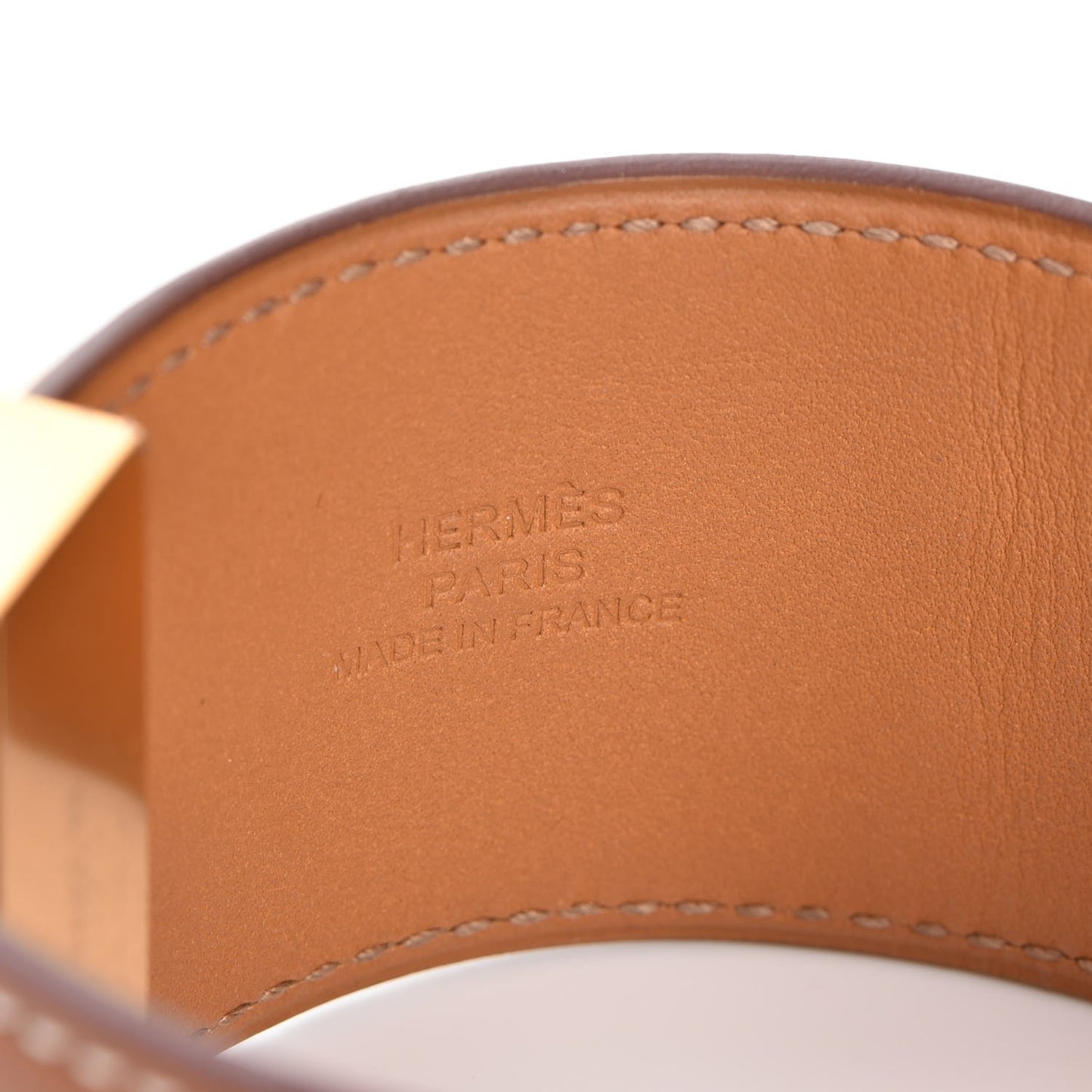 Barenia Collier De Chien CDC Bracelet S Fauve