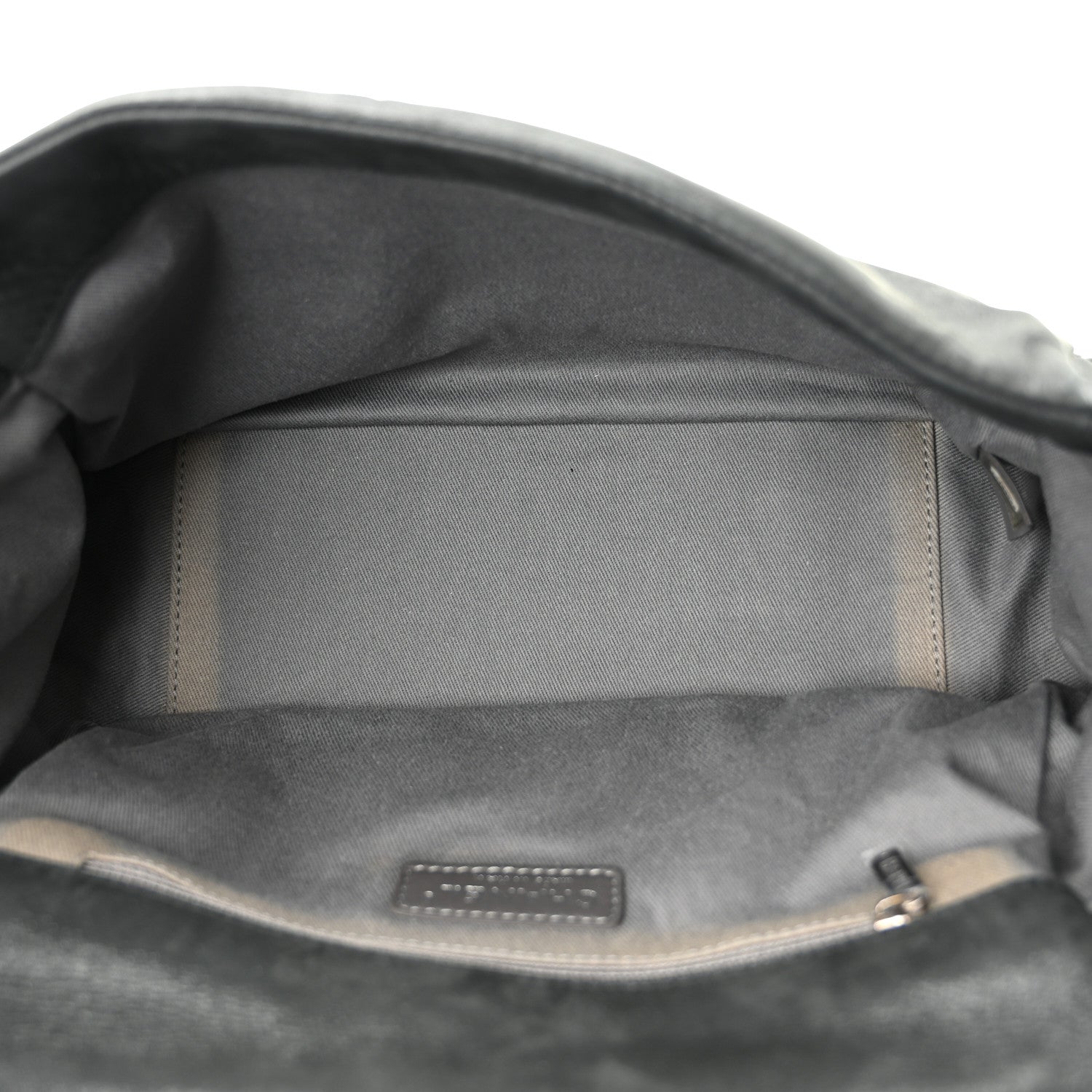 Chanel Iridescent Calfskin Glint Accordion Flap Black 5 of 10