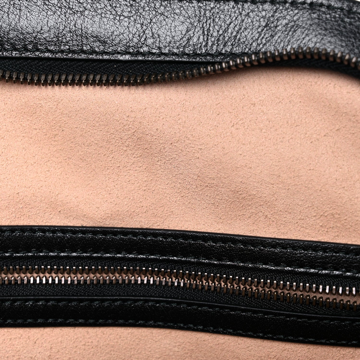 Gucci Calfskin Medium Re(Belle) Top Handle Bag Black 12 of 14