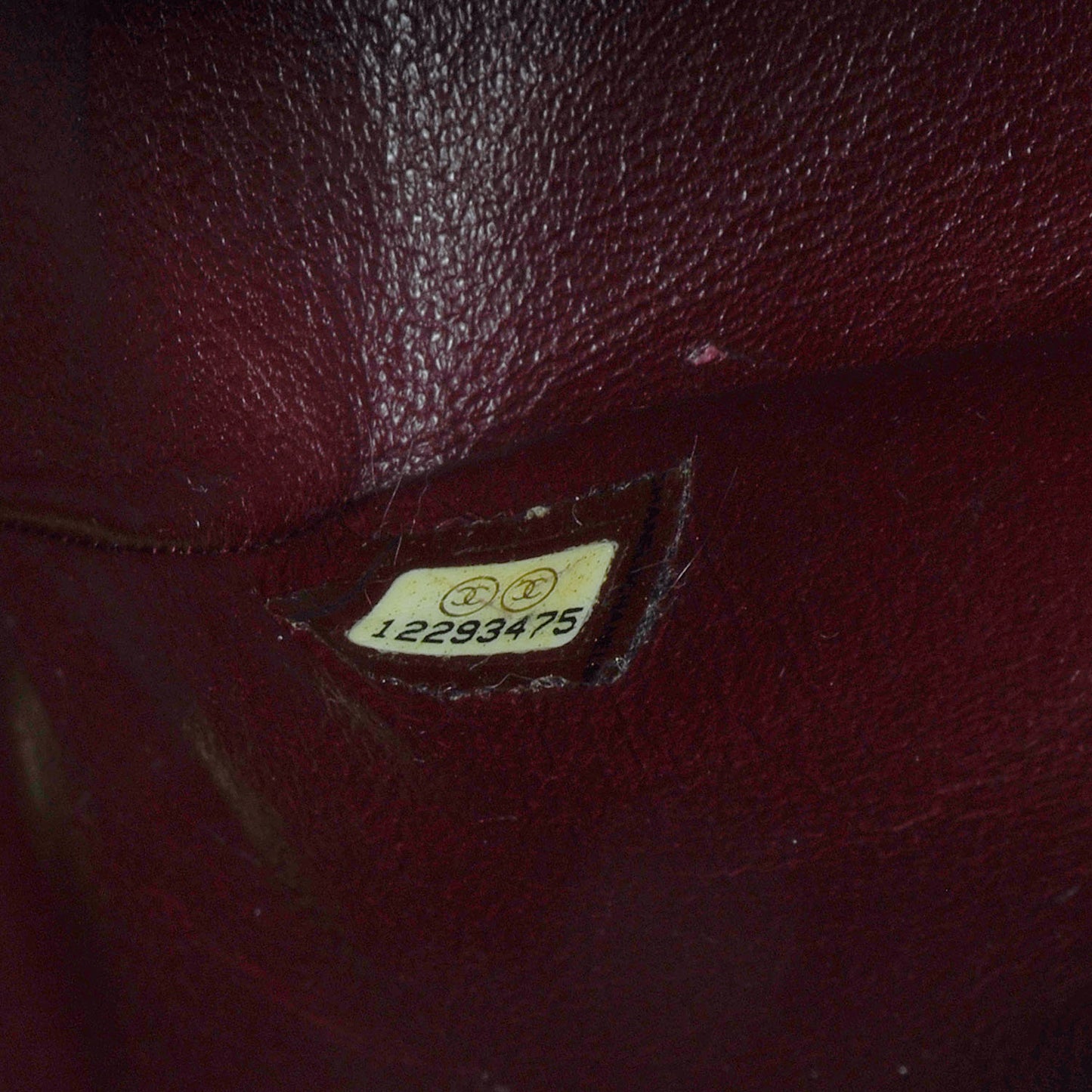 Lambskin Medium Double Flap Black