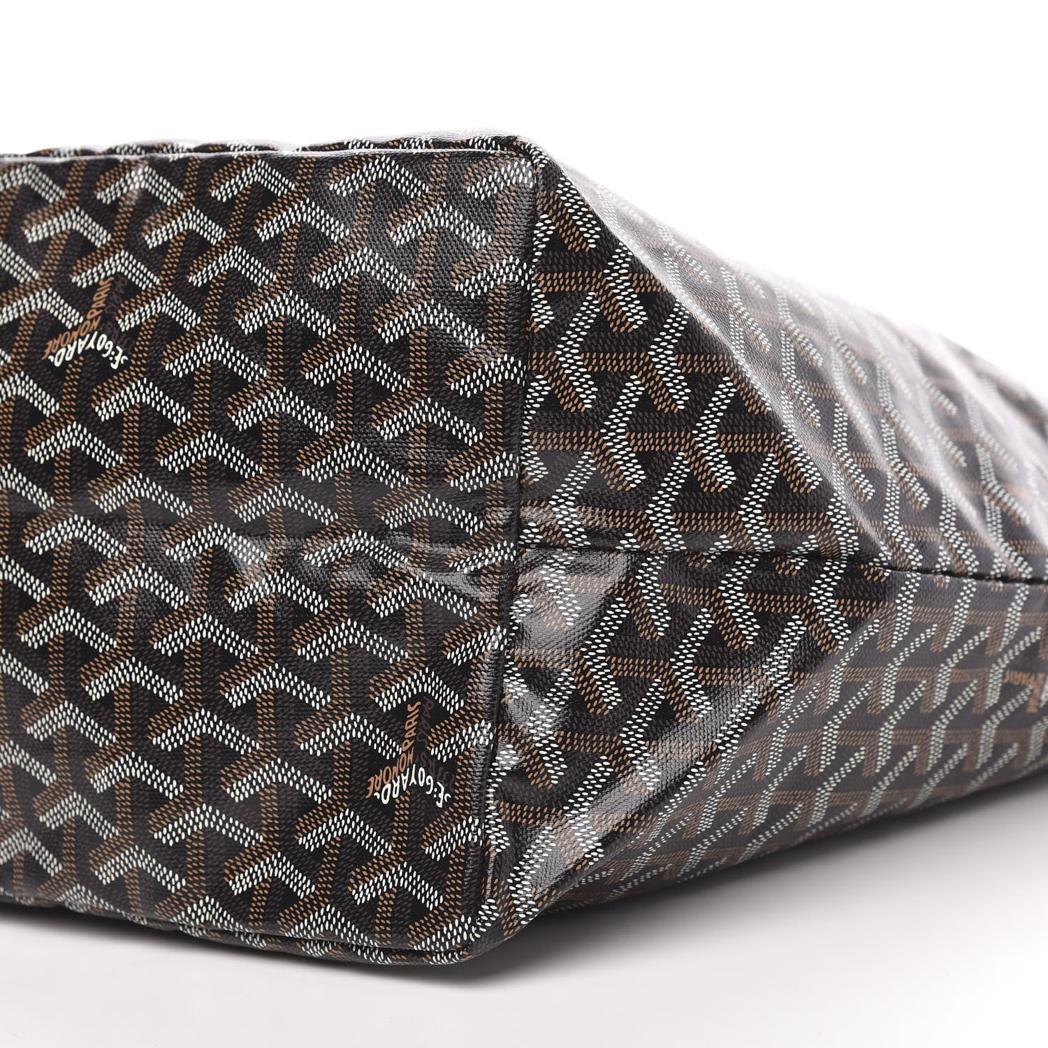 Goyard Goyardine Saint Louis GM Black Gold 9 of 9