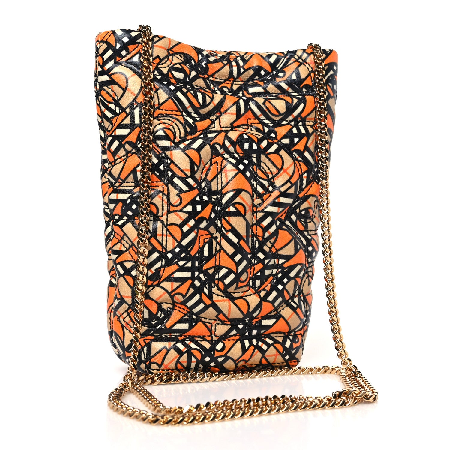 Burberry Lambskin Monogram Micro Lola Bucket Bag 3 of 8