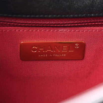 Chanel Shiny Goatskin Quilted Large Chanel 19 Flap Black 6 of 10
