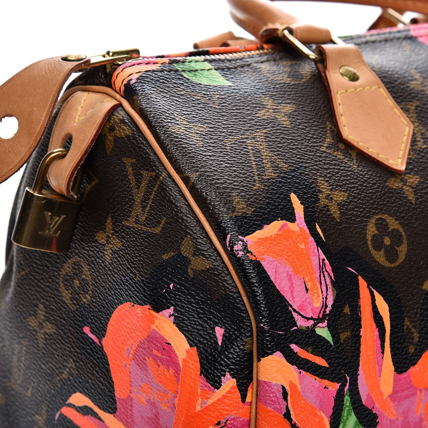 Monogram Roses Speedy 30