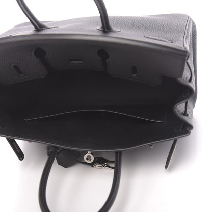 Hermes Togo Birkin 25 Black 5 of 11