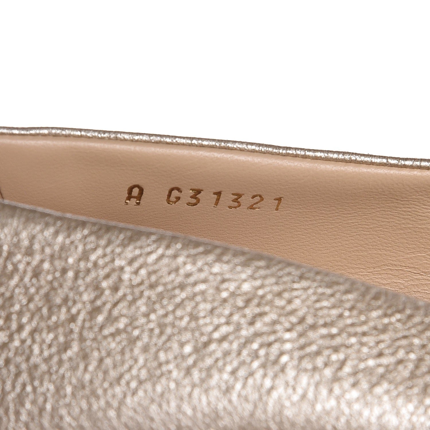 Chanel Metallic Goatskin Grosgrain Cap Toe Ballerina Flats 37 Gold Black 11 of 12