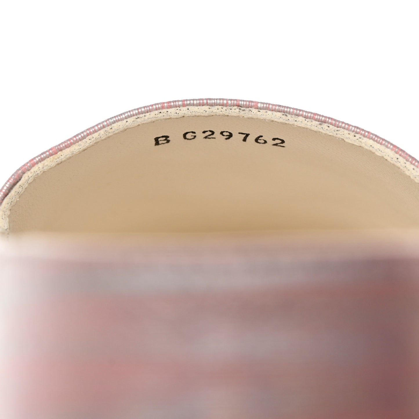 Laminated Lambskin Grosgrain Embroidered CC Espadrilles 40 Pink Silver Black