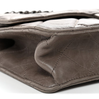 Chanel Washed Lambskin Jumbo Take Away Flap Grey 9 of 12