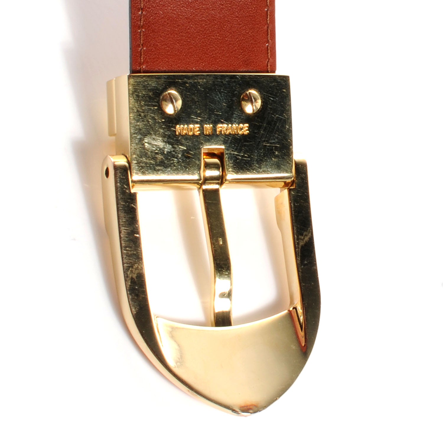 Louis Vuitton Epi Classique Belt Fawn 110 44 4 of 6