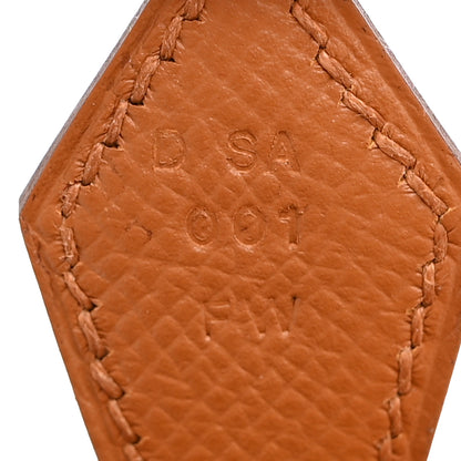 Hermes Epsom Tressage 1923 Bolide 31 Gold Bleu Du Nord 6 of 9