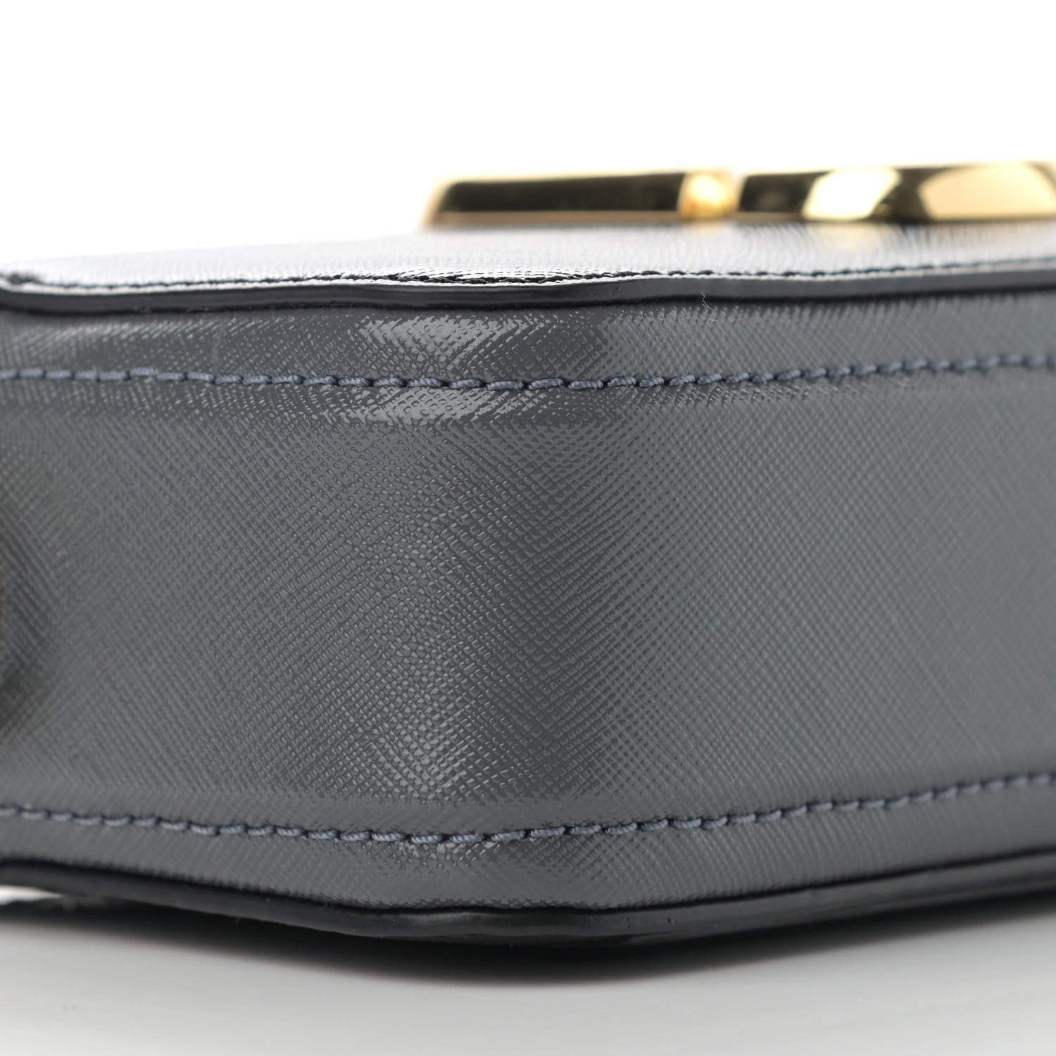 Marc Jacobs Saffiano Snapshot Camera Bag Black Grey 10 of 11