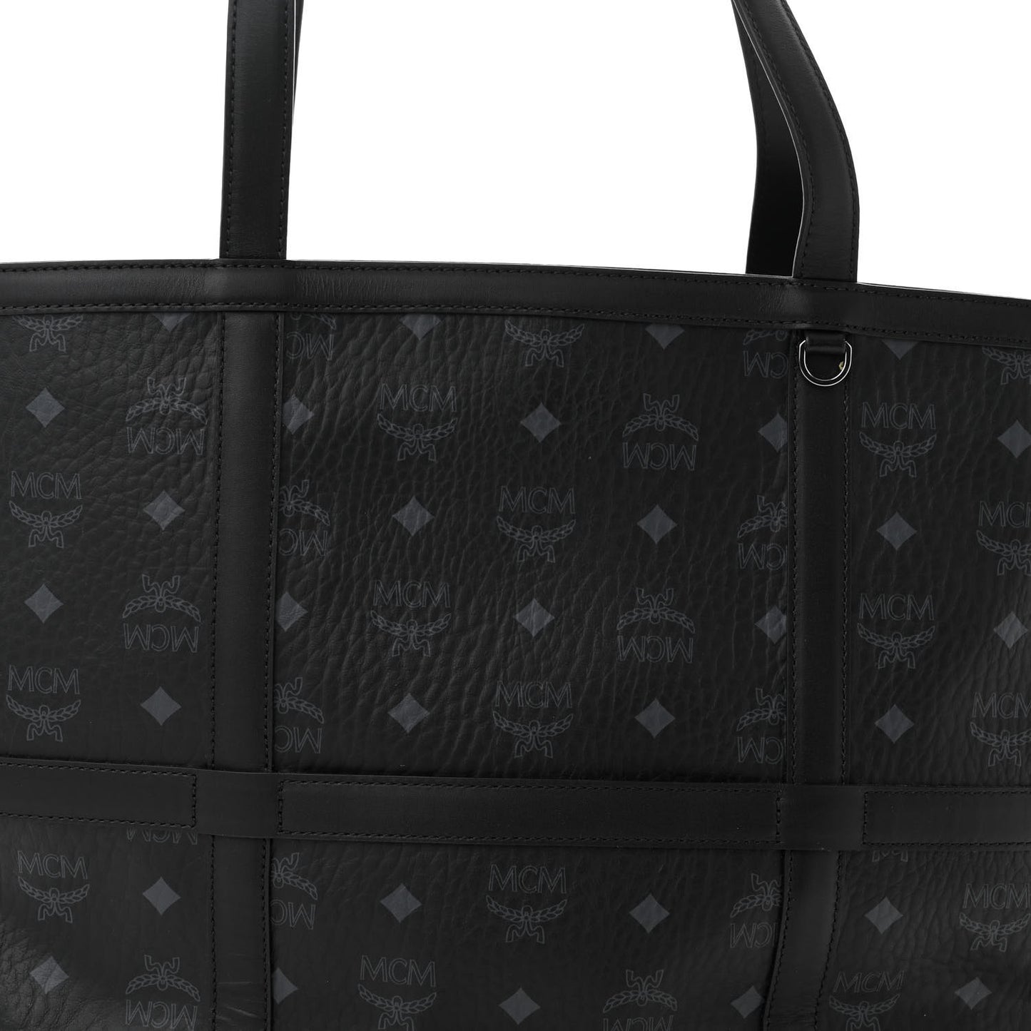 Visetos Medium Delmy Shopper Tote Black