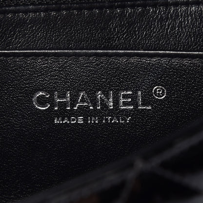 Chanel Patent Calfskin Quilted Mini Rectangular Flap Black 6 of 11