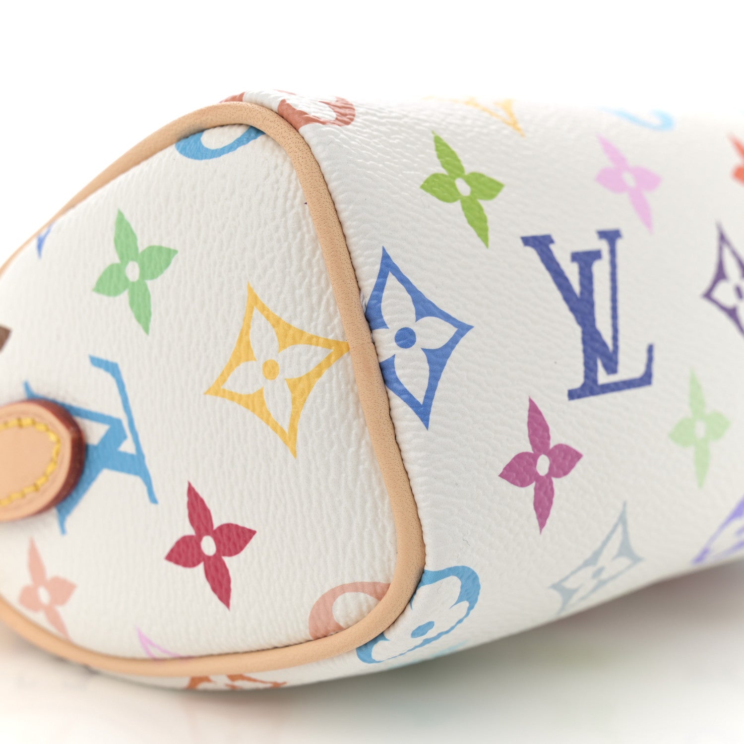 Louis Vuitton LV X TM Monogram Multicolor Nano Speedy White 8 of 9