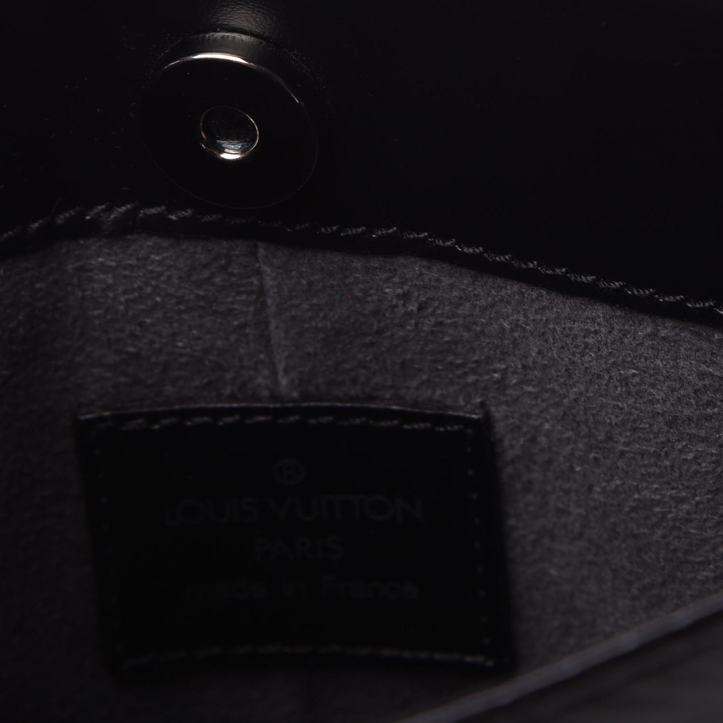 Epi Demi Lune Pochette Black