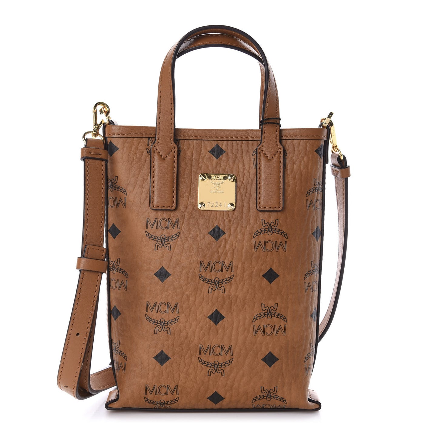 Visetos Essential Crossbody Bag Cognac