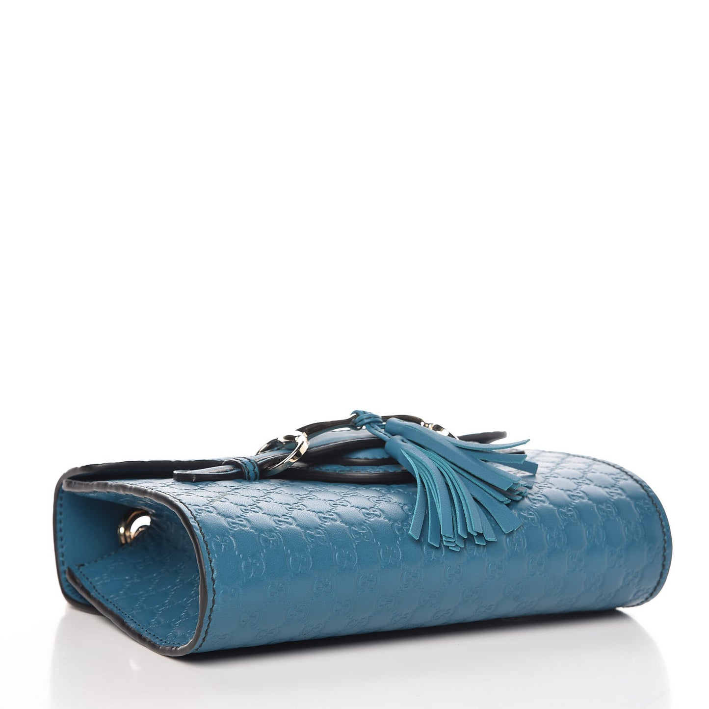 Microguccissima Mini Emily Shoulder Bag Deep Cobalt