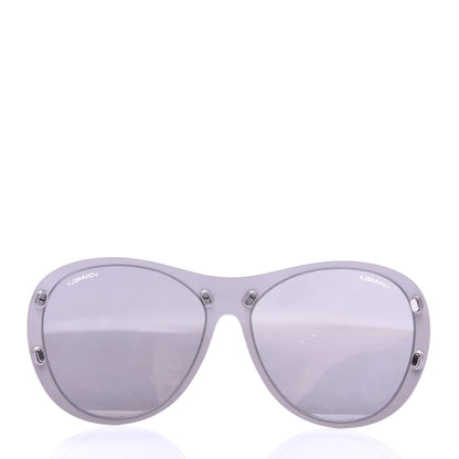 Chanel Clip On Sunglasses 71230 Mirror Grey Black 9 of 10
