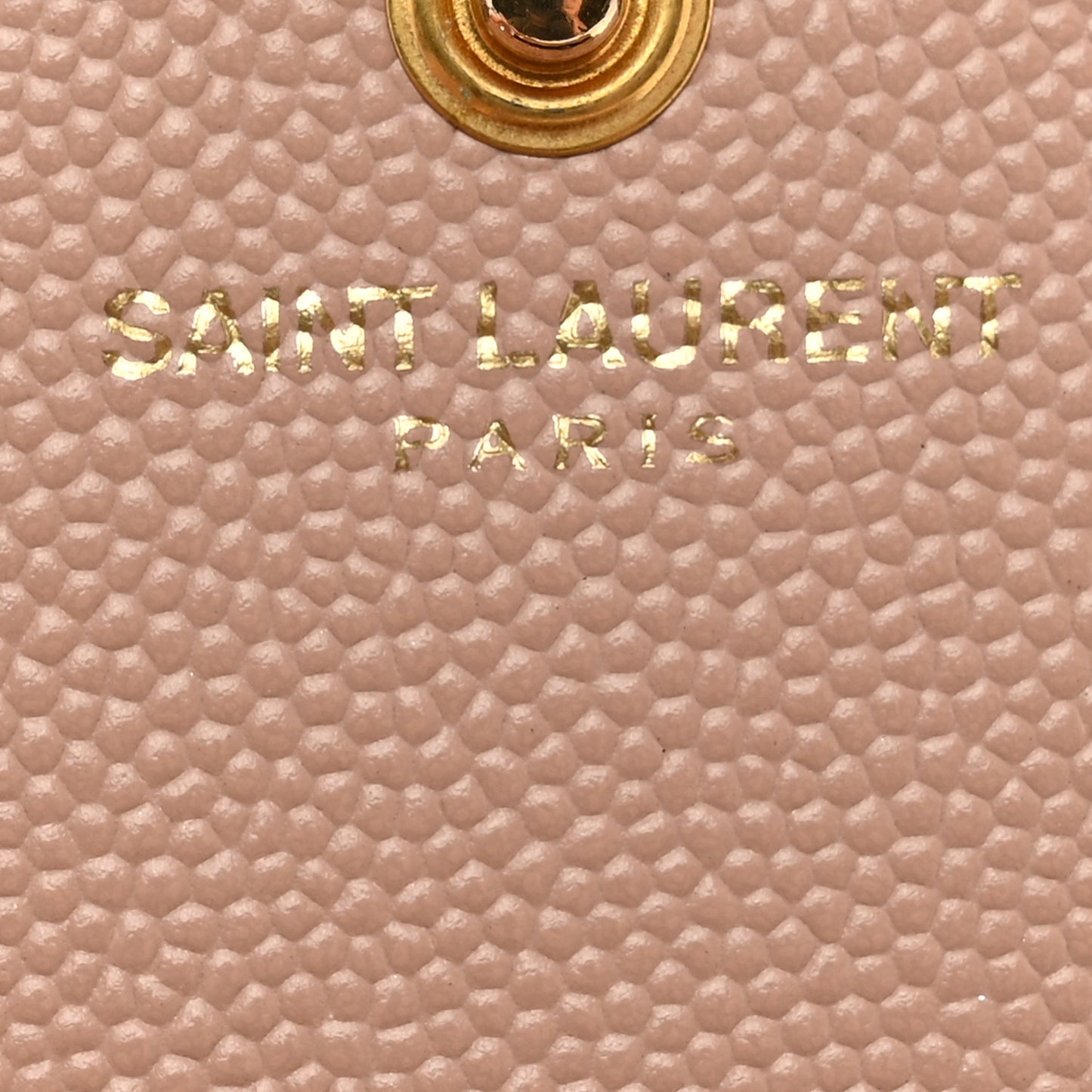 Grain De Poudre Matelasse Chevron Monogram Chain Wallet Pale Pink