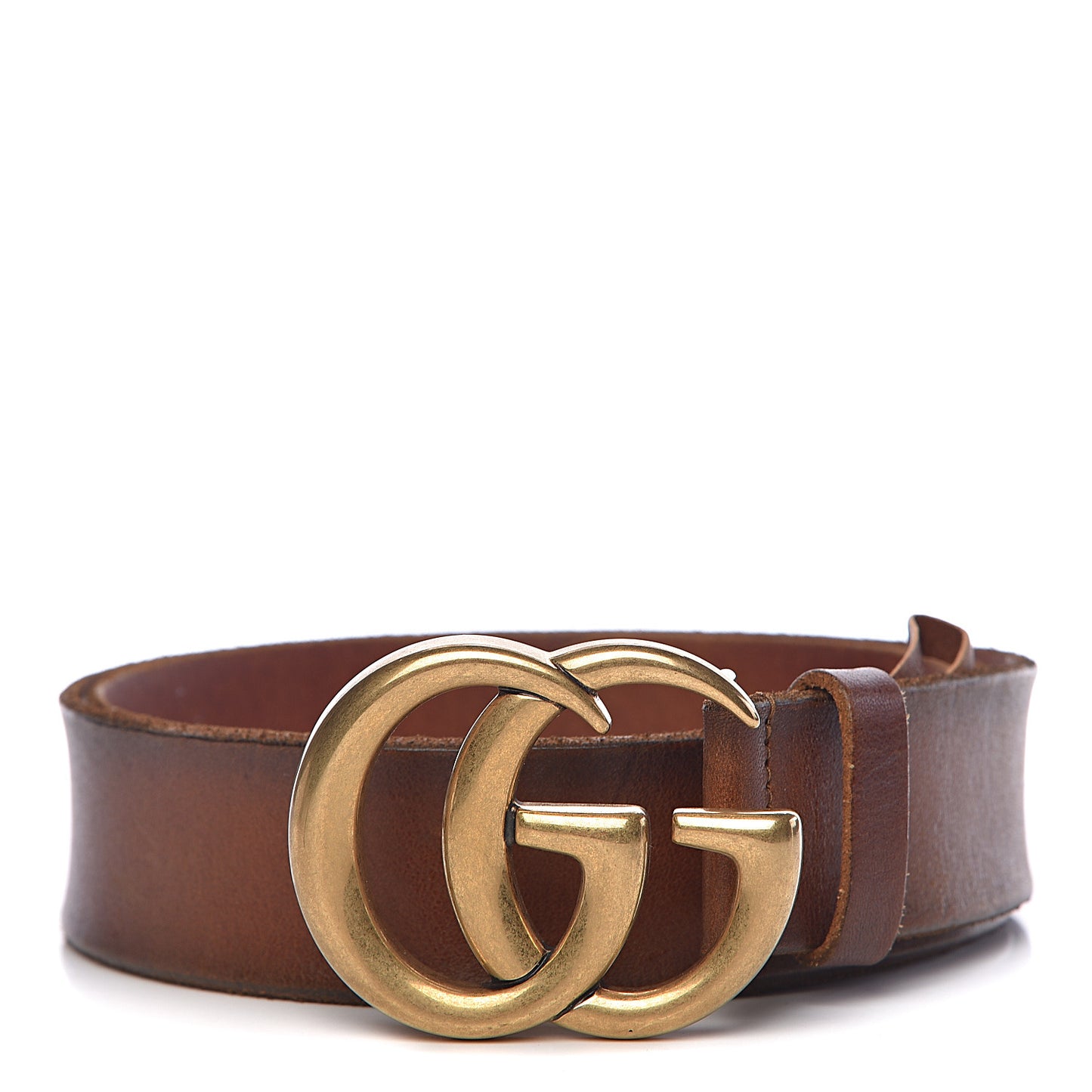 Faded Calfskin Double G 40mm Belt 100 40 Cuir