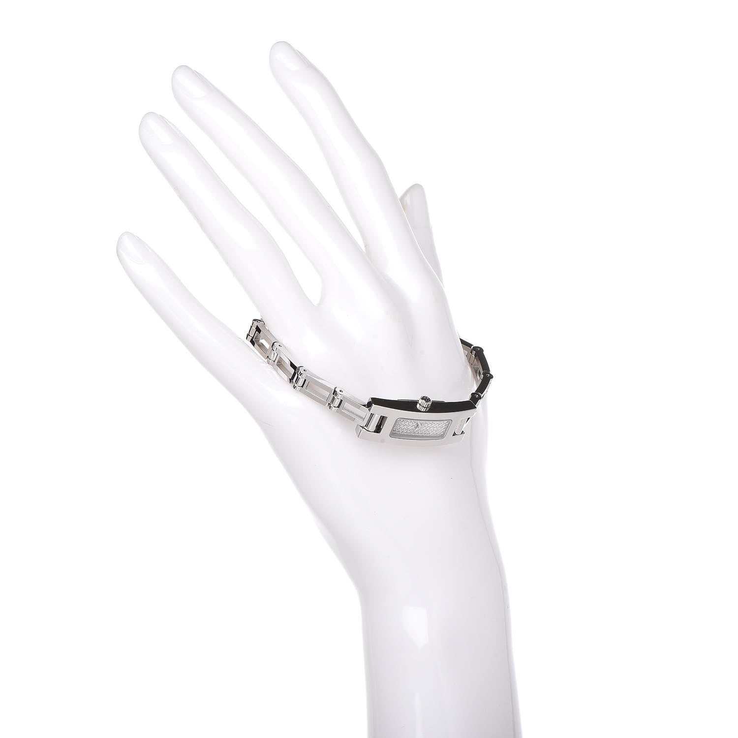 Gucci Stainless Steel Diamond 12mm 3900L Quartz Watch 2 of 6