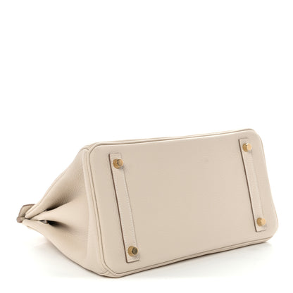 Hermes Togo Birkin 30 Craie 4 of 11