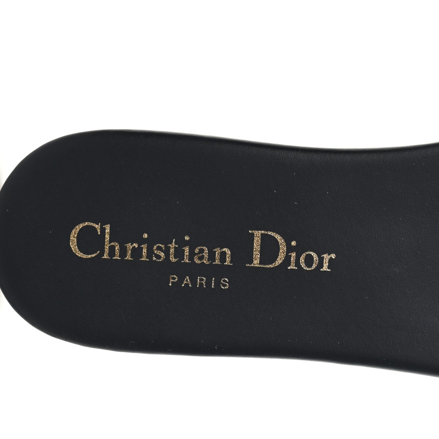 Christian Dior Canvas Embroidered Dway Mules Slide Sandals 36.5 Deep Blue 8 of 9