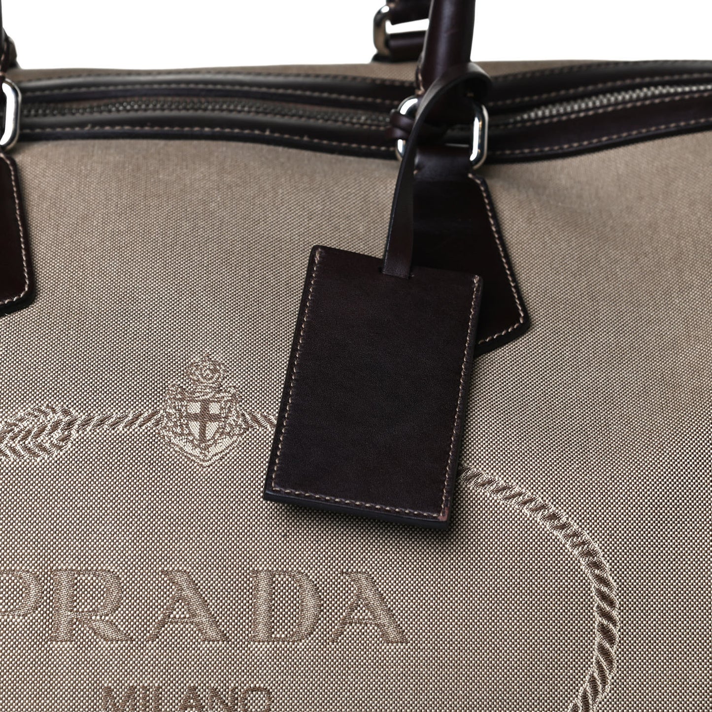 Jacquard Logo Trolley Corda Moro