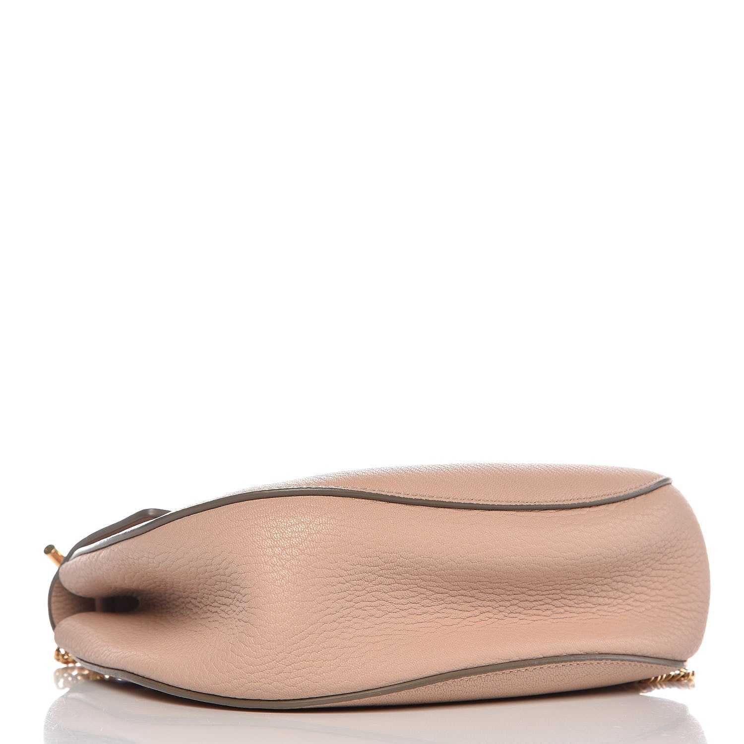 Chloe Grained Lambskin Drew Shoulder Bag Cement Pink 4 of 6