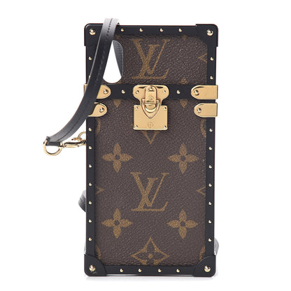 Louis Vuitton Monogram Eye-Trunk iPhone X Case 1 of 9