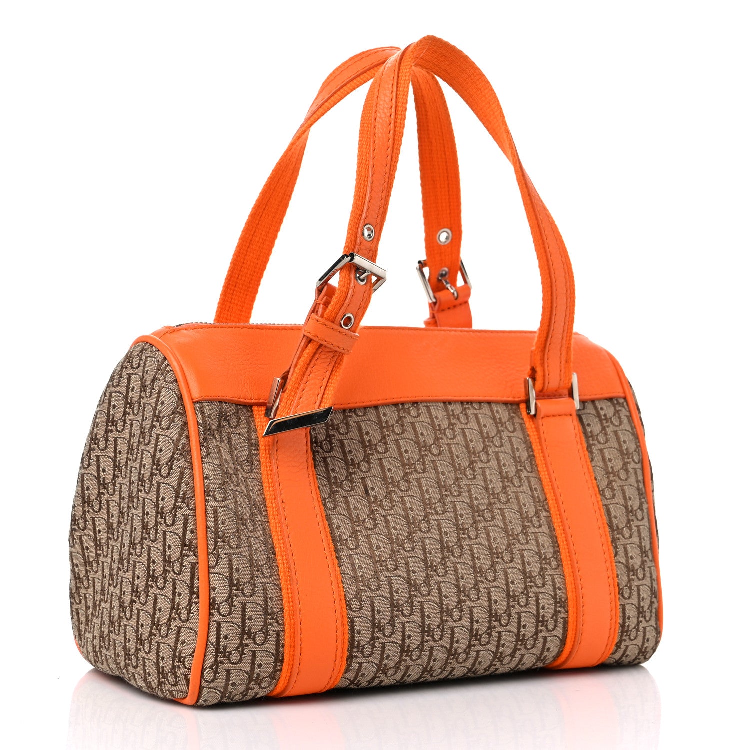 Christian Dior Diorissimo Bowler Orange 3 of 10