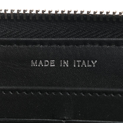 Chanel Patent Quilted Zip Around Wallet Black 7 of 9