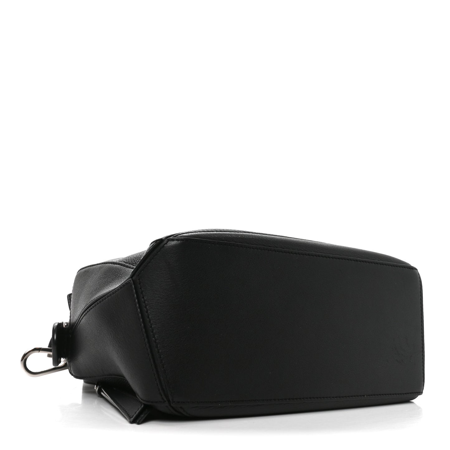 Calfskin Small Puzzle Bag Black