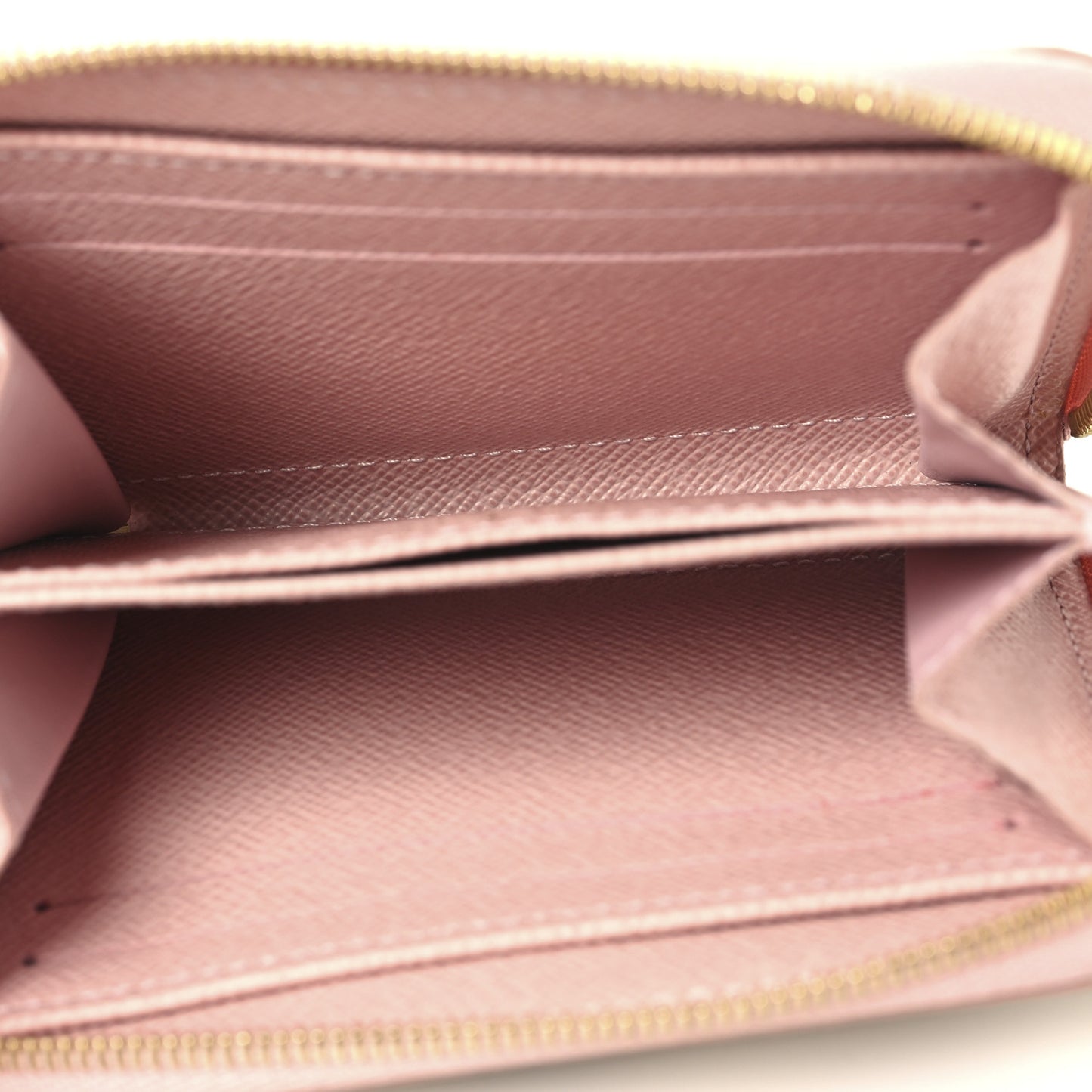Damier Azur Zippy Coin Purse Rose Ballerine