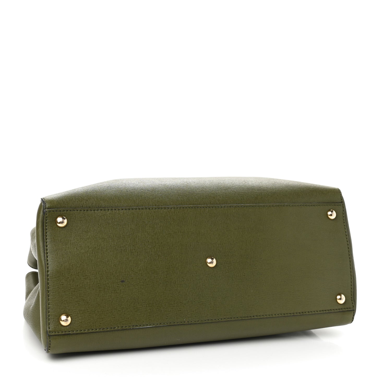 Vitello Elite Flamingo Regular 2Jours Tote Oliva