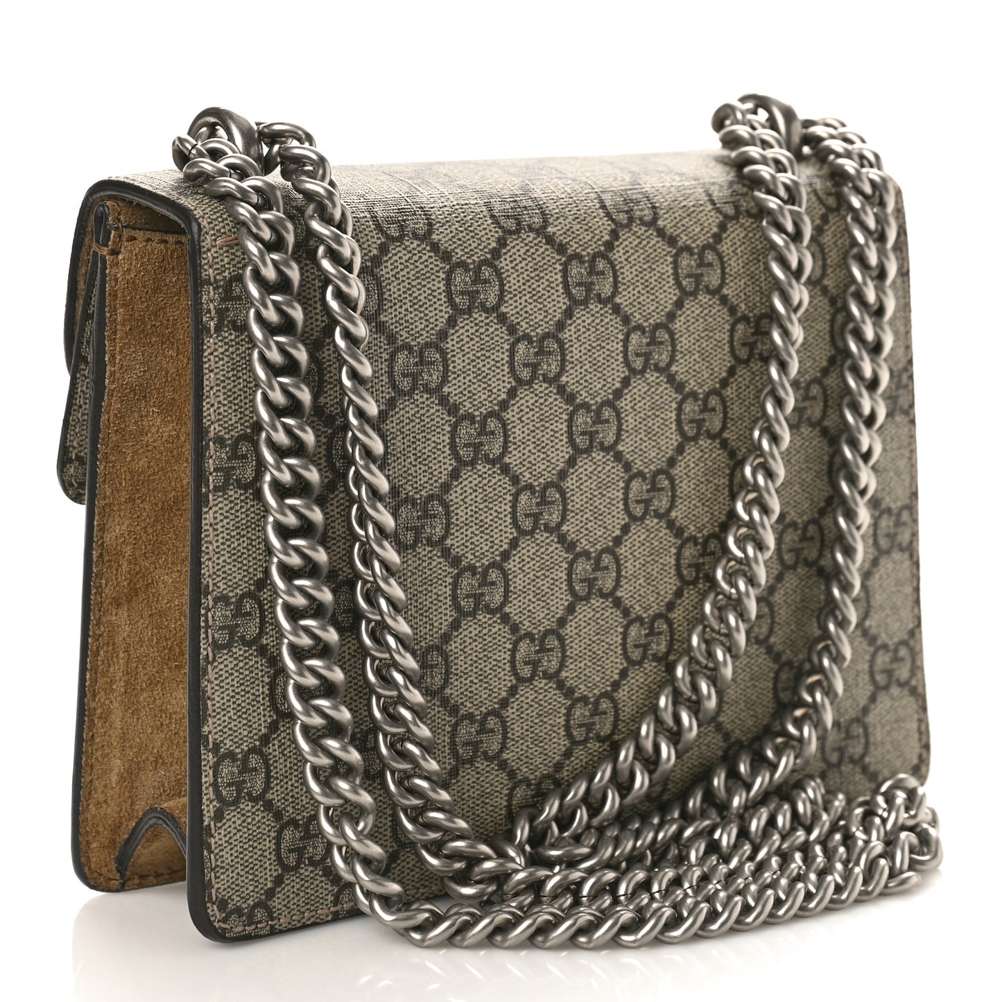 GG Supreme Monogram Mini Dionysus Shoulder Bag Taupe