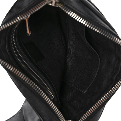 Gucci Soft GG Supreme Monogram Web Belt Bag Black Grey 5 of 14