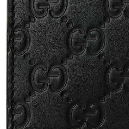 Gucci Guccissima Signature Bowy Chain Wallet Black 13 of 16