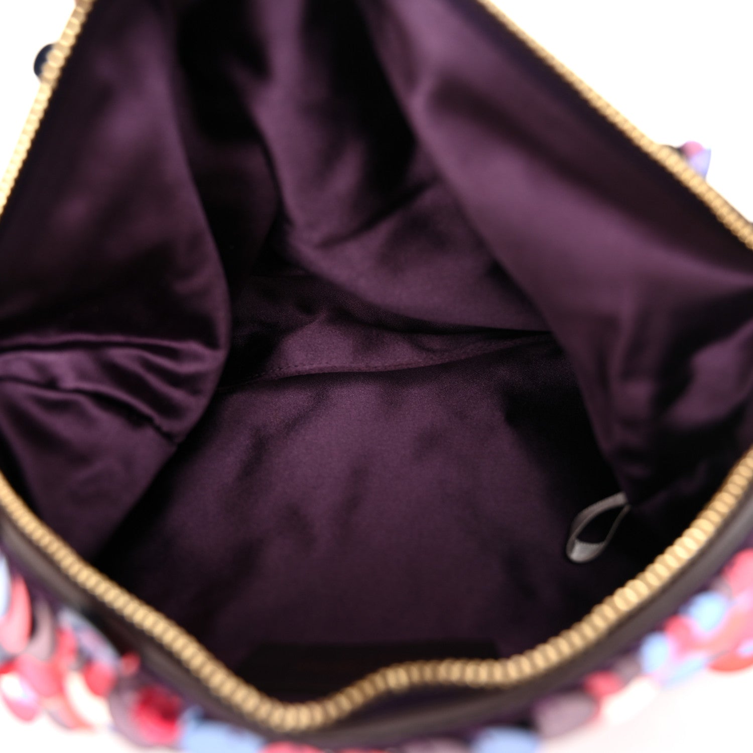 Jimmy Choo Sequin Maxi Callie Embroidery Bag Raspberry Mix 5 of 10