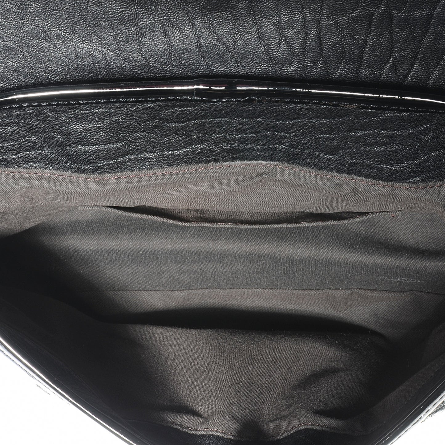 Nappa Patent B Bag Black