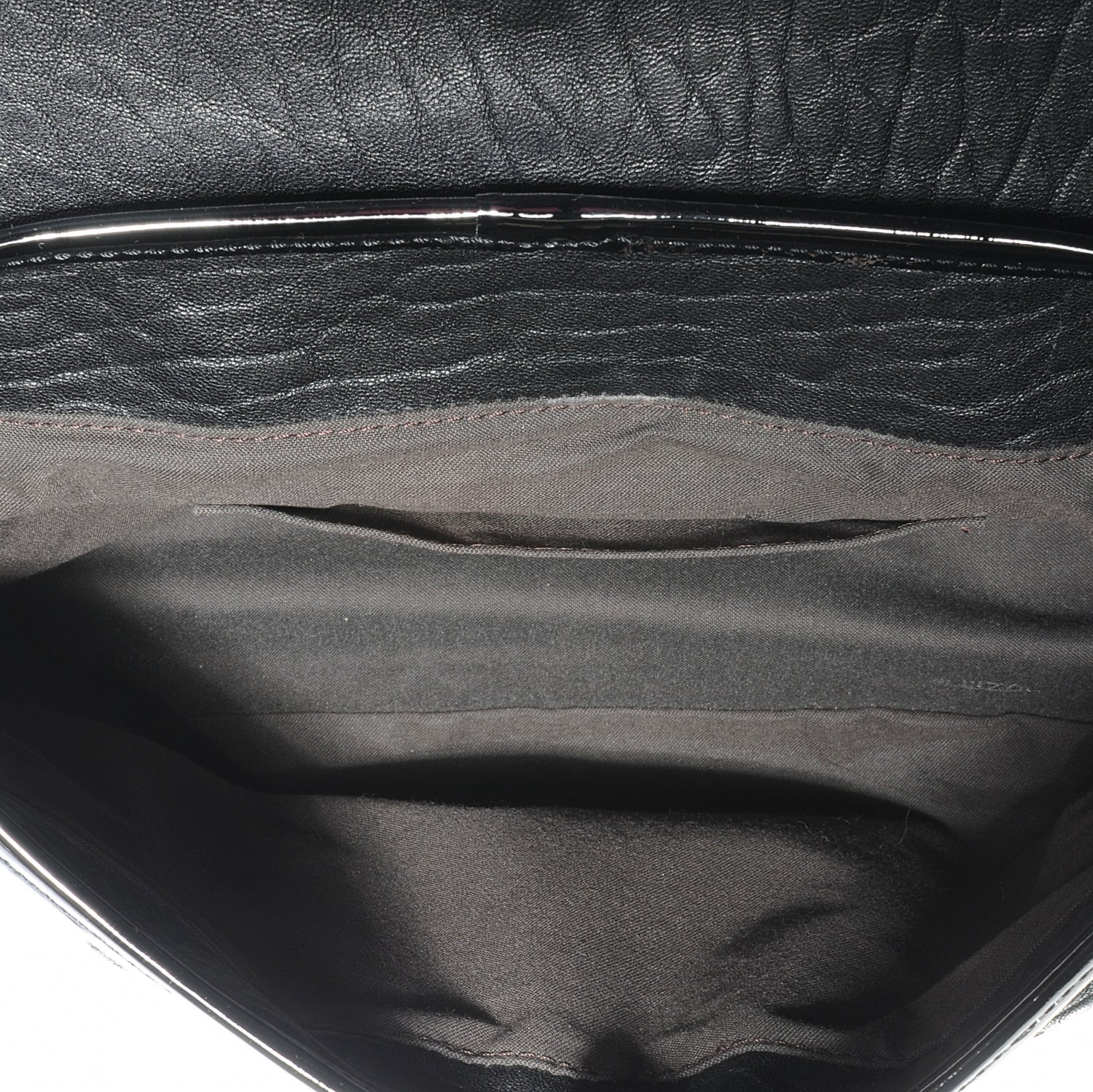 Fendi Nappa Patent B Bag Black 6 of 8