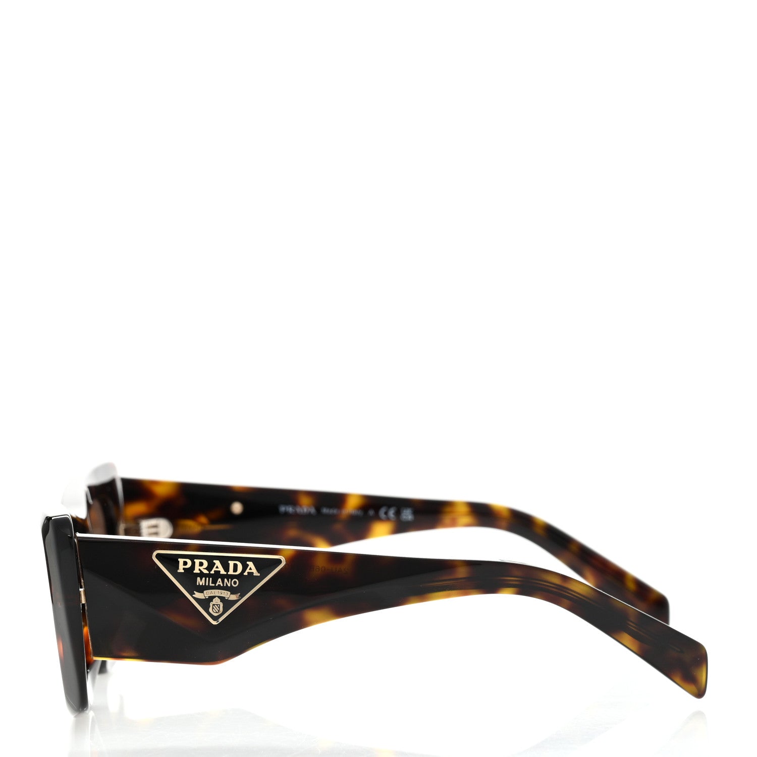 Prada Acetate Symbole Sunglasses SPR 13Z Havana 3 of 8