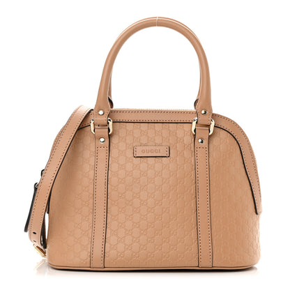 Gucci Soft Microguccissima Mini Dome Bag Camelia 1 of 13
