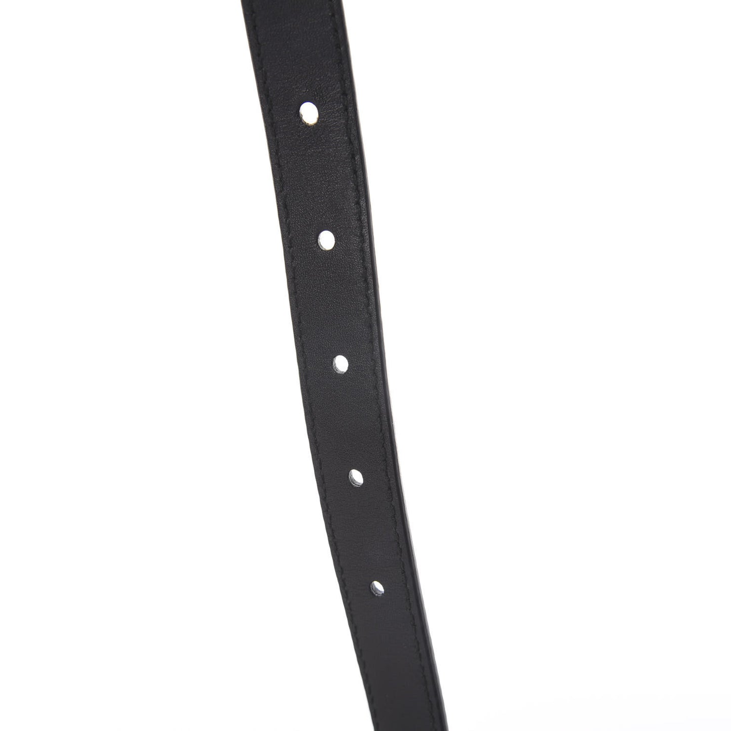 Calfskin Double G 20mm Belt 65 26 Black
