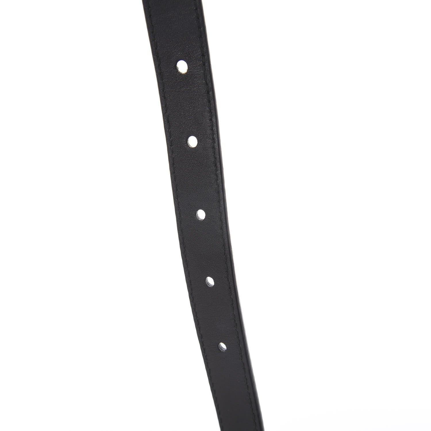 Gucci Calfskin Double G 20mm Belt 65 26 Black 3 of 5