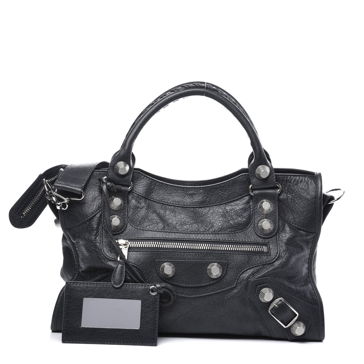 Agneau Giant 21 Silver Hardware City Anthracite